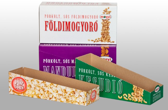 Dunapack árukínáló doboz olajos magvakhoz