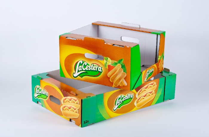 Dunapack árukínáló hullámpapírból